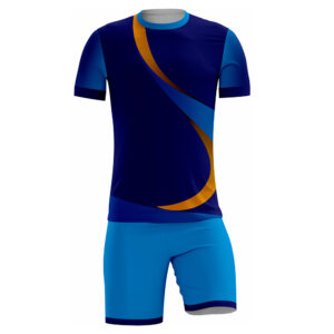 Ocean Blaze soccer training outfit on grass field