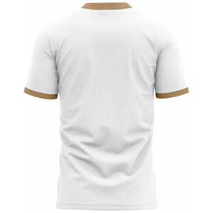 Victory Gold men soccer jersey outfit with modern custom design